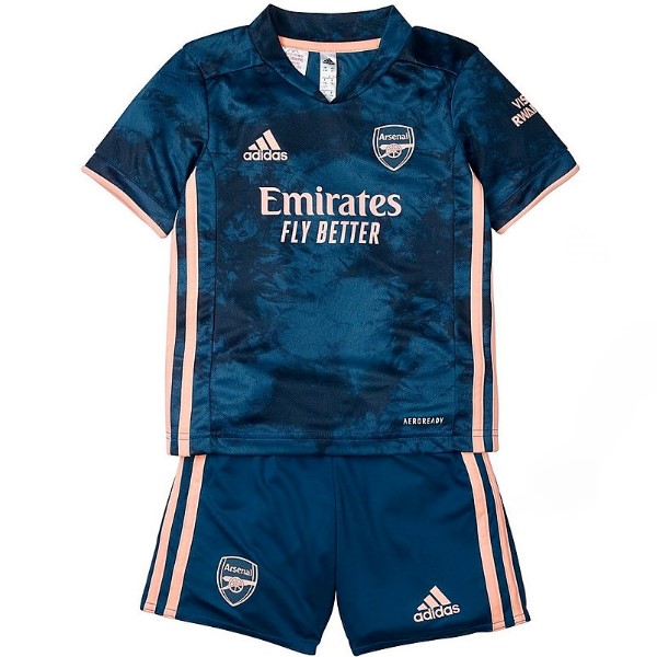 Camiseta Arsenal Replica Tercera Ropa Niños 2020/21 Azul